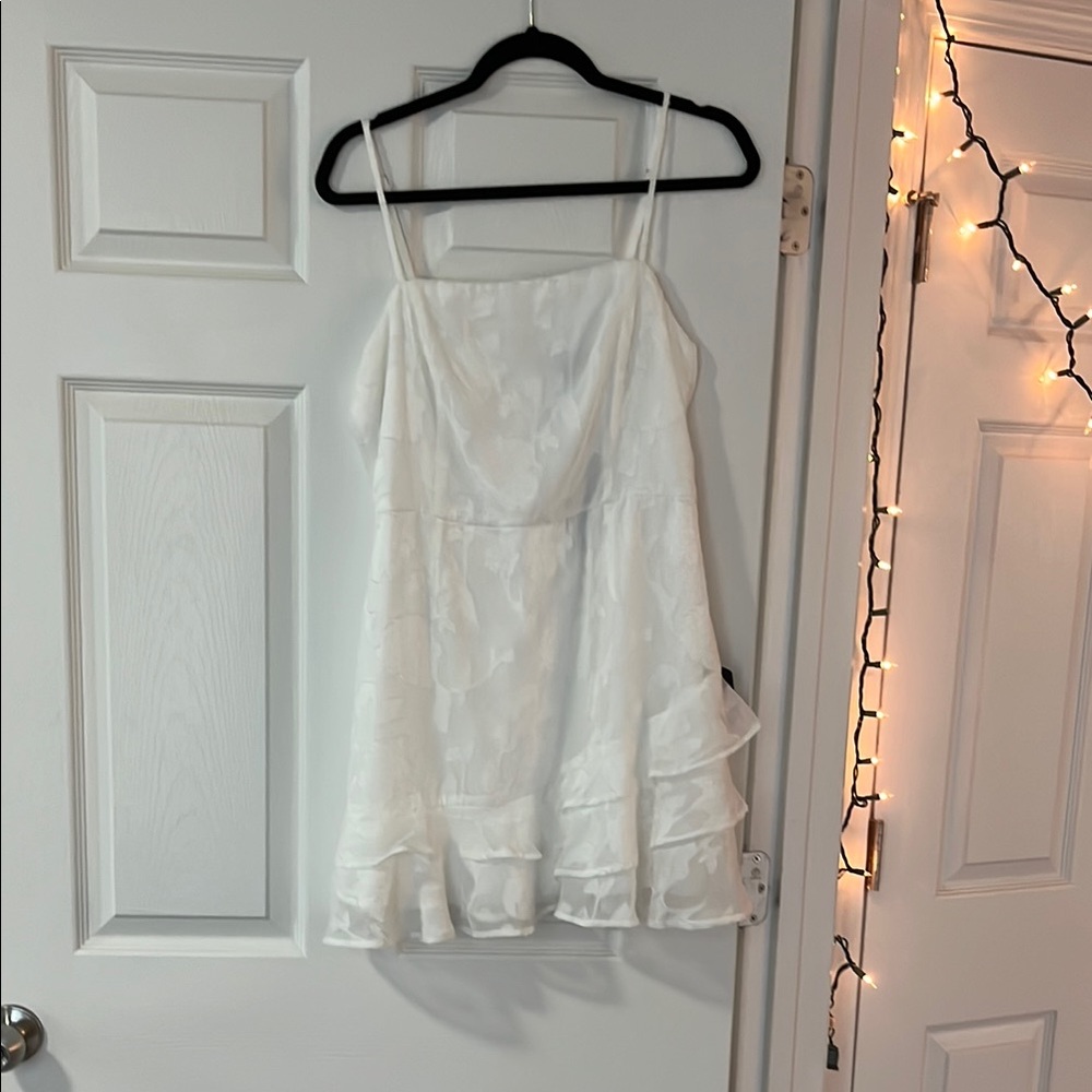 Lulu's White Mini Dress